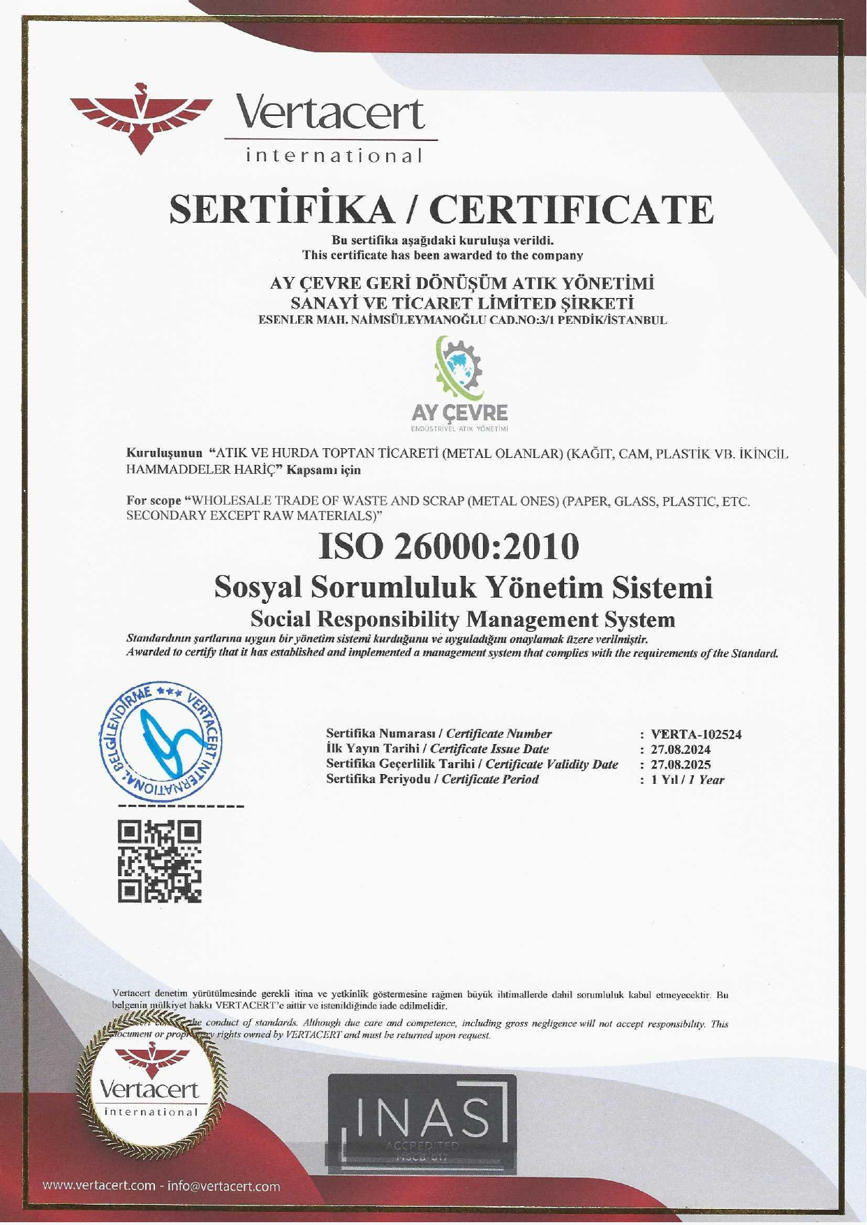 aycevre-iso-26000-sertifikasi