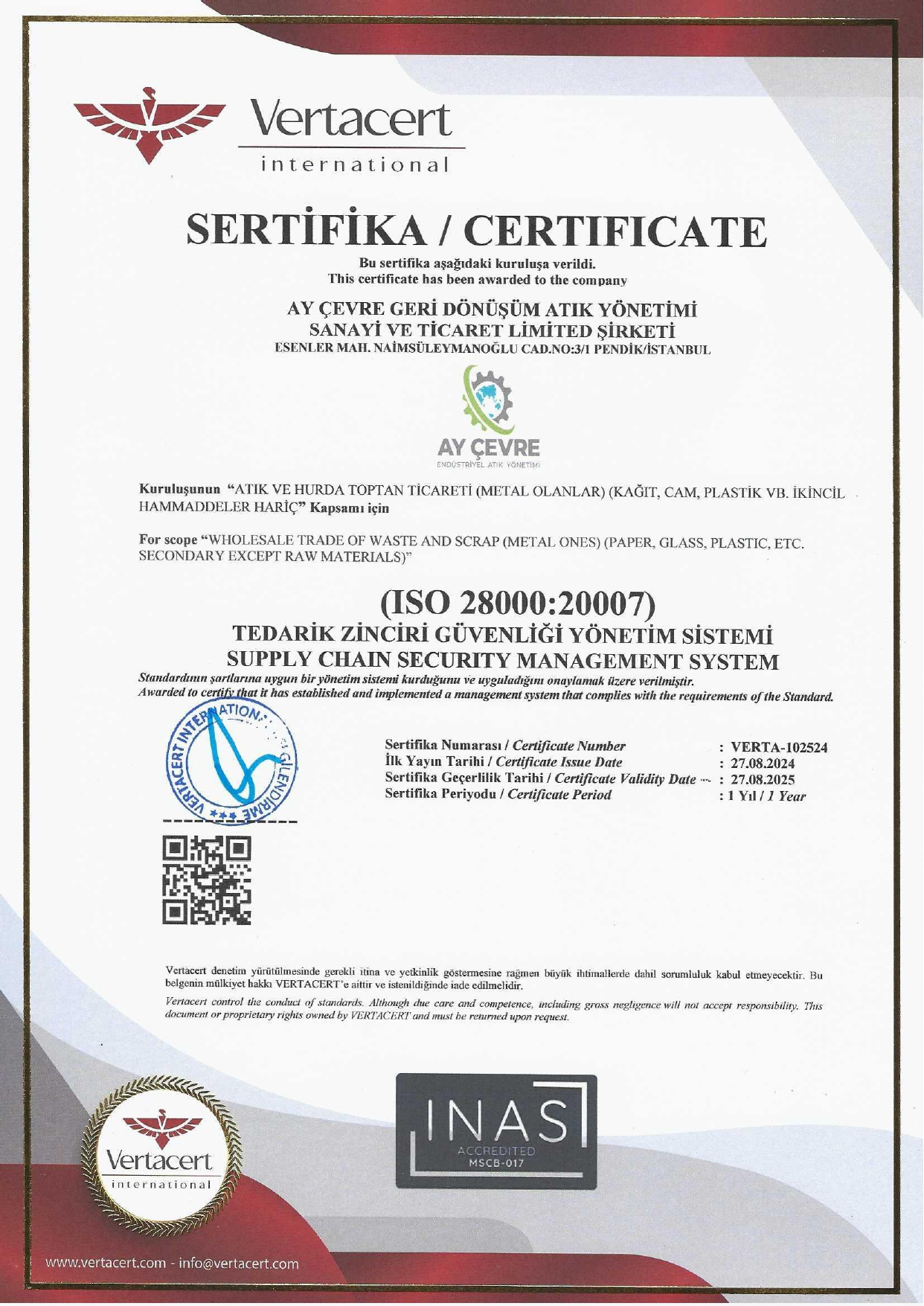 aycevre-iso-28000-sertifikasi